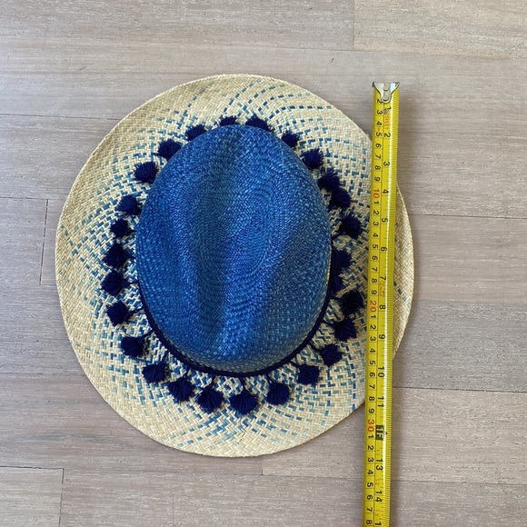 ONDAdeMAR Hand Made Bicolor Straw Hat - Picture 10 of 10